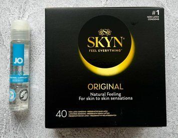 Комплект Skyn Original 40 шт - Лубрикант System JO H2O ORIGINAL (30 мл) SOS2677 фото