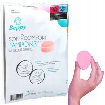 Жіночі гігієнічні м'які тампони Beppy Soft+Comfort Tampons WET 30 шт BP3 фото