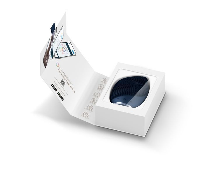 Електронна ультразвукова щітка для обличчя GESKE Sonic Facial Brush 5в1 midnight HB0067 фото
