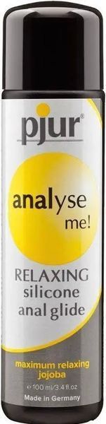 Анальна змазка pjur analyse me! Relaxing jojoba silicone 100 мл на силіконовій основі з олією жожоба PJ10510 фото