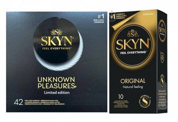 Набор : SKYN ORIGINAL 10 шт и SKYN Unknown Pleasures 42 шт SK116 фото