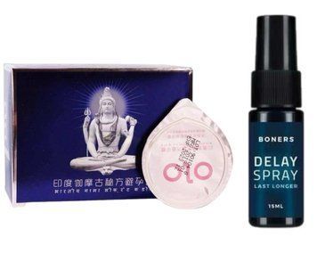 OLO Benefit 10шт+Пролонгатор Boners Delay Spray 15мл. SOS6625 фото