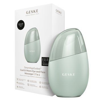 Масажер для обличчя GESKE Cool&Warm Eye and Face Massager 7в1 green HB0288 фото