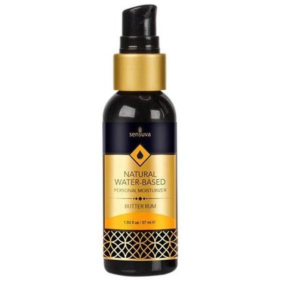 Смазка на водной основе Sensuva Natural Water-Based Butter Rum (57мл) без глицерина и парабенов SO3532 фото
