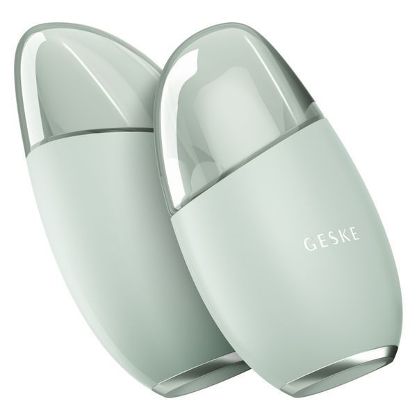 Массажер для лица GESKE Cool&Warm Eye and Face Massager 7в1 green HB0288 фото