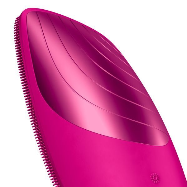 Электронная звуковая термо щетка для лица GESKE Sonic Thermo Facial Brush 6в1 magenta HB0076 фото