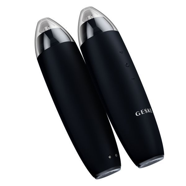 Мікродермабразійний пристрій для видалення чорних цяток GESKE MicroDermabrasion Blackhead Remover 7в1 black HB0566 фото