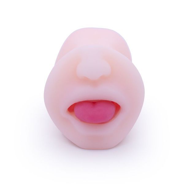 Двосторонній мастурбатор Men Powerup Eroticism: вагіна та ротик SO6231 фото