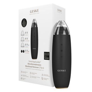 Мікродермабразійний пристрій для видалення чорних цяток GESKE MicroDermabrasion Blackhead Remover 7в1 gray HB0567 фото