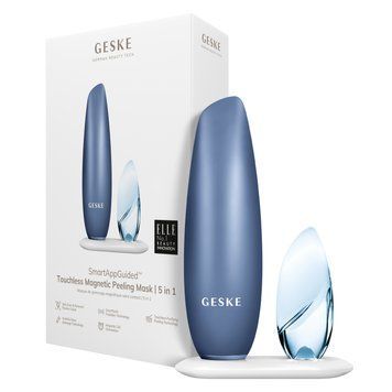 Безконтактна магнітна пілінг-маска GESKE Touchless Magnetic Peeling Mask 5в1 aquamarine HB0554 фото