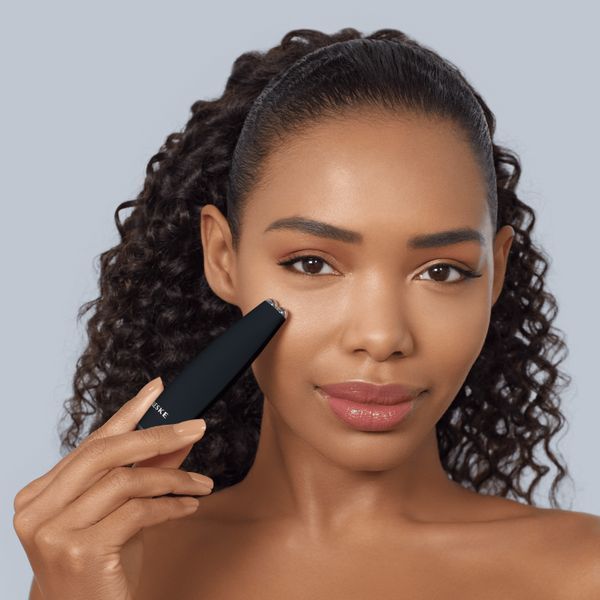 Мікрострумова ручка для підтяжки обличчя GESKE MicroCurrent Face-Lift Pen 6в1 black HB0124 фото