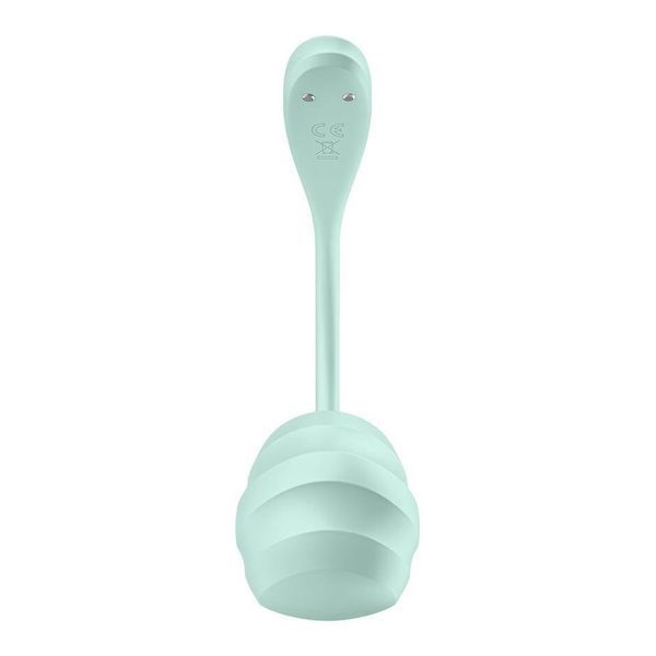 Смарт-виброяйцо Satisfyer Smooth Petal Connect App Mint SX0666 фото