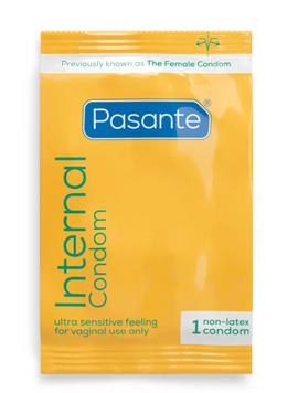 Внутрішній (жіночий) презерватив Pasante Non-Latex (1 шт.) PS26 фото