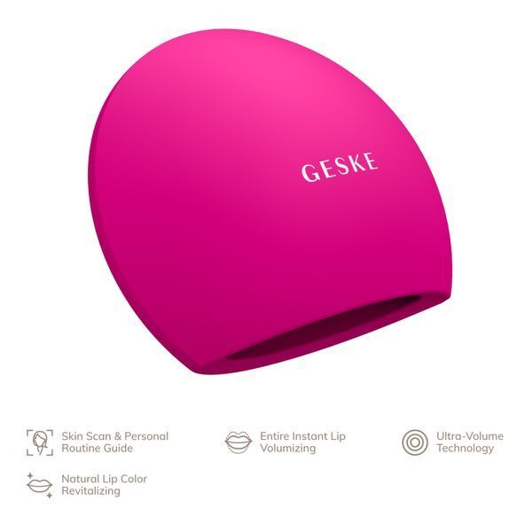 Пристрій для збільшення обʼєму губ GESKE Lip Volumizer&Booster 4в1 Big magenta HB0225 фото