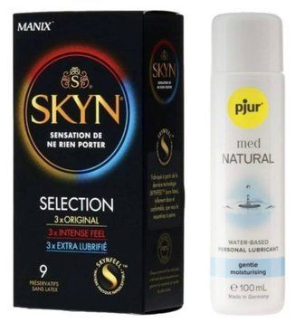 Комплект Skyn ​​Selection 9 шт + Pjur MED Natural Glide 100 мл SOS13145 фото