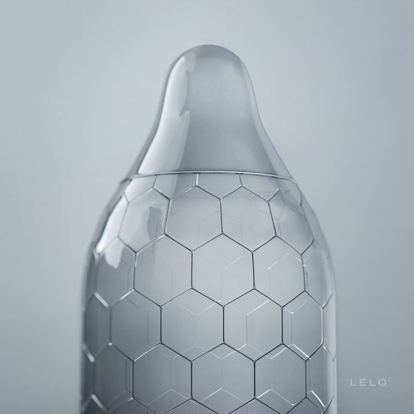LELO HEX Condoms Original 12 Pack, тонкі та суперміцні SX1294 фото