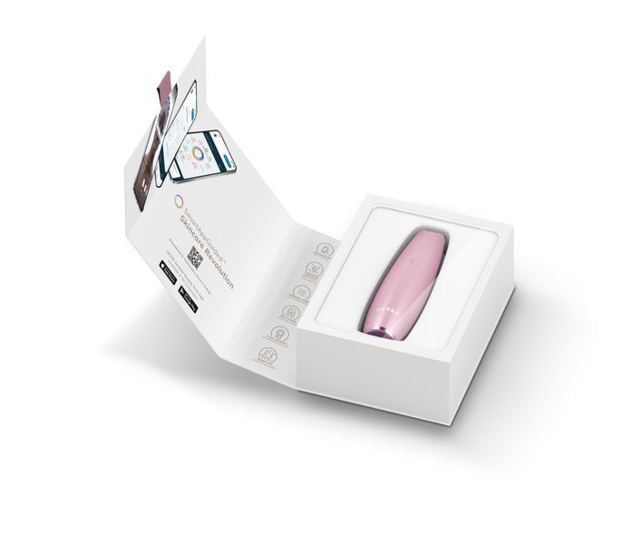Микротоковая ручка для подтяжки лица GESKE MicroCurrent Face-Lift Pen 6в1 pink HB0126 фото