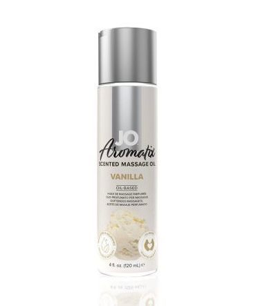 Масажна олія System JO Aromatix - Massage Oil - Vanilla 120 мл SO6769 фото