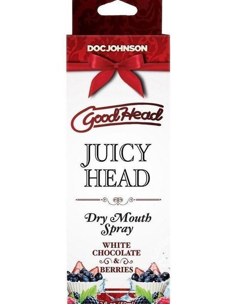 Увлажняющий оральный спрей Doc Johnson GoodHead - Juicy Head - White Chocolate and Berries 59мл SO7749 фото