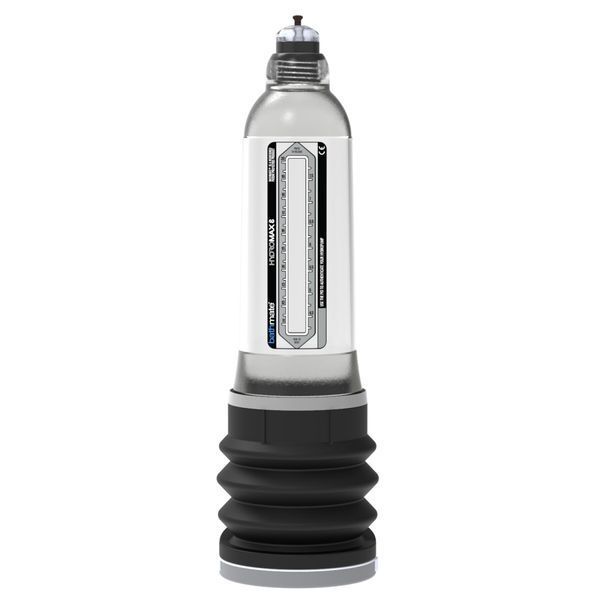 Гідропомпа Bathmate Hydromax 8 Clear, для члена довжиною від 15 до 20 см, діаметр до 5,5 см SX2298 фото