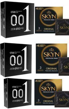 Комплект: OLO Ultrathin 9 шт. + Skyn Original 9 шт. SOS11758 фото