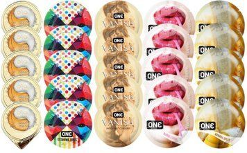 Набір з OLO Ice Durable + ONE Ribs + ONE Vanish + ONE Bubblegum + ONE Banana SOS8685 фото