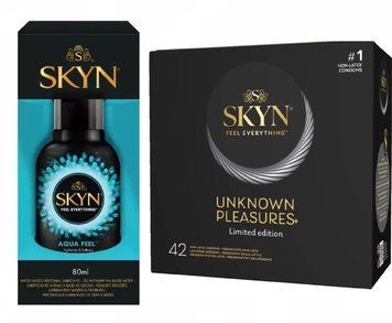 Набор : SKYN Pleasures 42 шт и Лубрикант SKYN AQUA FEEL 80МЛ SK74 фото