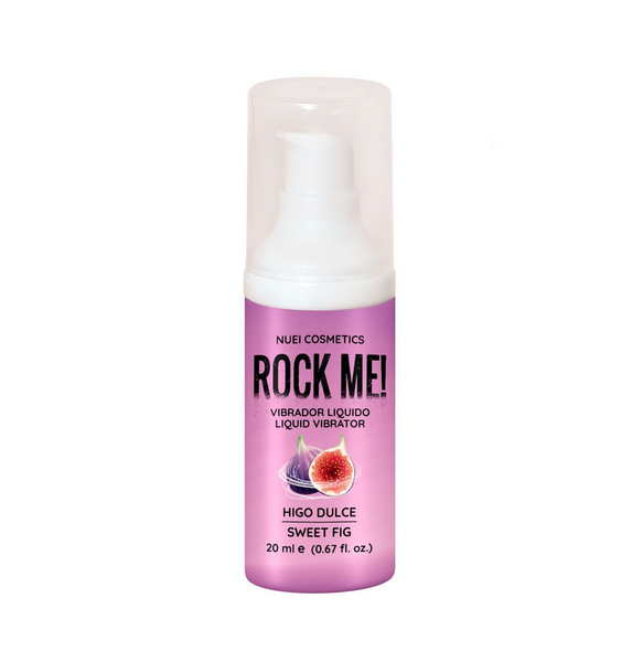 Рідкий вібратор NUEI ROCK ME із смаком солодкого інжиру, 20 мл NU890493 фото