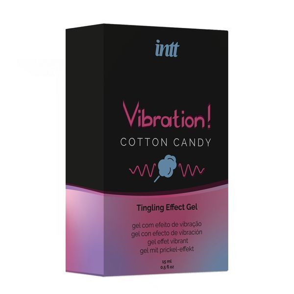 Жидкий вибратор Intt Vibration Cotton Candy (15 мл) SO9812 фото