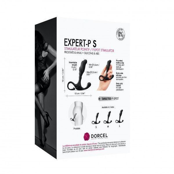 Ручний ергономічний масажер простати Dorcel Expert P size S SO5528 фото