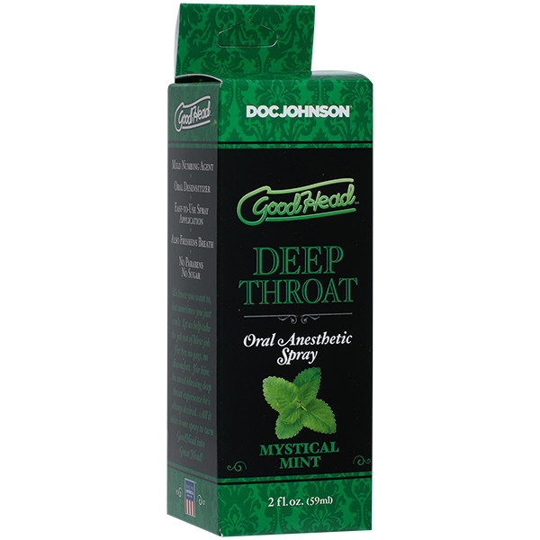 Спрей для глибокого мінету Doc Johnson GoodHead DeepThroat Spray - Mystical Mint 59 мл SO2799 фото