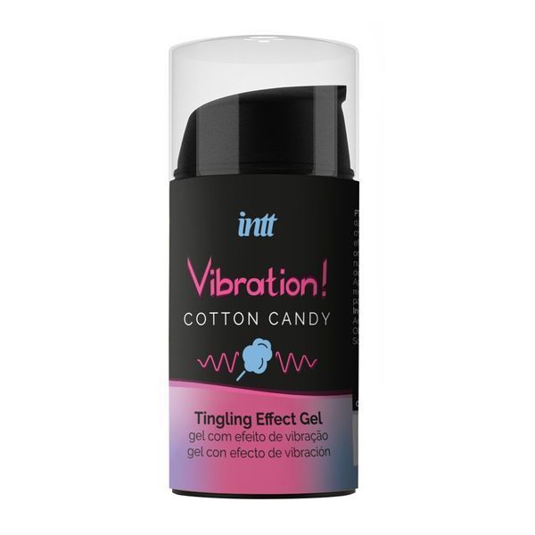 Жидкий вибратор Intt Vibration Cotton Candy (15 мл) SO9812 фото