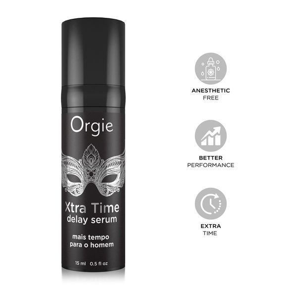 Сыворотка-пролонгатор Orgie Xtra Time Delay Serum, 15 мл, без анестетиков, на силиконовой основе SX1566 фото