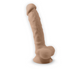Фаллоимитатор с вибрацией SilexD Vetus Vibro Flesh (MODEL 1 size 8in) + LRS, двухслойный, диам. 4,2 см SO8213 фото 1