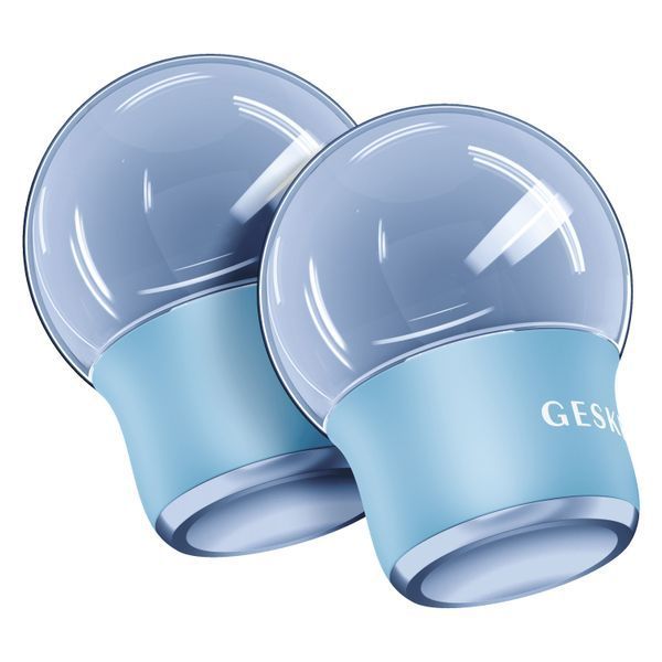 Массажер для лица и тела GESKE Cool&Warm Face and Body Massager 7в1 aquamarine HB0296 фото