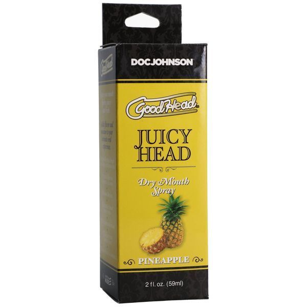 Зволожувальний оральний спрей Doc Johnson GoodHead &ndash; Juicy Head Dry Mouth Spray &ndash; Pineapple 59мл SO6066 фото