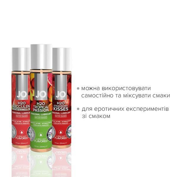 Набір System JO Tri-Me Triple Pack &mdash; Flavors (3&times;30 мл) три різні смаки оральних змазок SO2840 фото