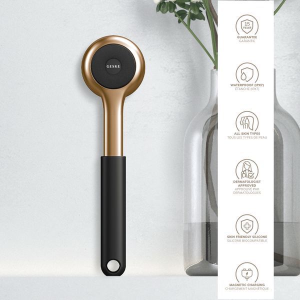 Ультразвукова щітка для всього тіла GESKE Sonic Full-Body Brush&Intensive Exfoliator 8в1 gray HB0375 фото