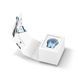 Массажер для лица и тела GESKE Cool&Warm Face and Body Massager 7в1 aquamarine HB0296 фото 9