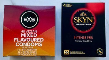 Набір Skyn Intense Feel 36 шт - EXS Mixed Flavoured 48 шт SOS3070 фото
