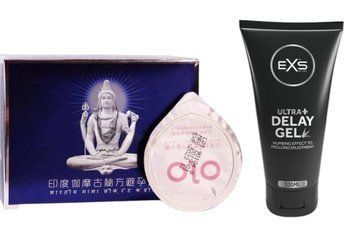 OLO Benefit 10шт. + гель EXS Delay Gel Ultra+ 100ml SOS6618 фото