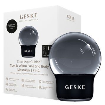 Масажер для обличчя і тіла GESKE Cool&Warm Face and Body Massager 7в1 black HB0297 фото