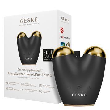 Микротоковый подтягивающий лицо GESKE MicroCurrent Face-Lifter 6в1 gray HB0130 фото
