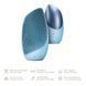Електронна звукова термо щітка для обличчя GESKE Sonic Thermo Facial Brush 6в1 aquamarine HB0083 фото 2