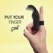 Вибратор на палец FeelzToys Magic Finger Vibrator Black SO4436 фото 2