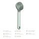 Ультразвукова щітка для всього тіла GESKE Sonic Full-Body Brush&Intensive Exfoliator 8в1 green HB0376 фото 2
