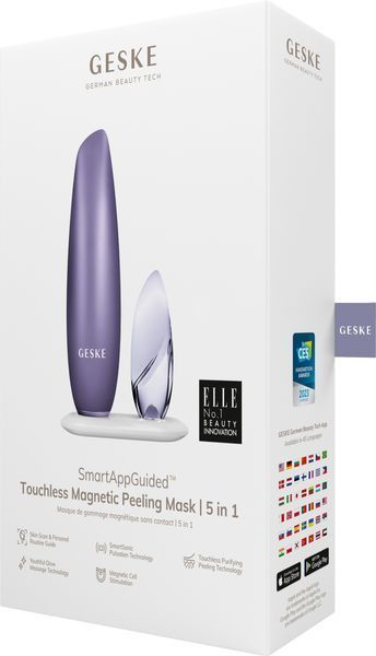 Безконтактна магнітна пілінг-маска GESKE Touchless Magnetic Peeling Mask 5в1 purple HB0561 фото