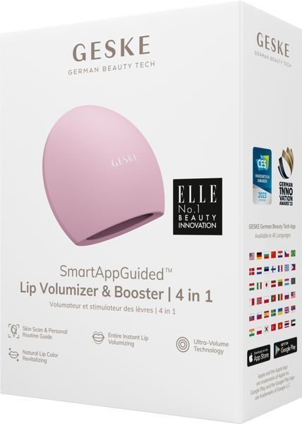 Устройство для увеличения объема губ GESKE Lip Volumizer&Booster 4в1 Big pink HB0231 фото