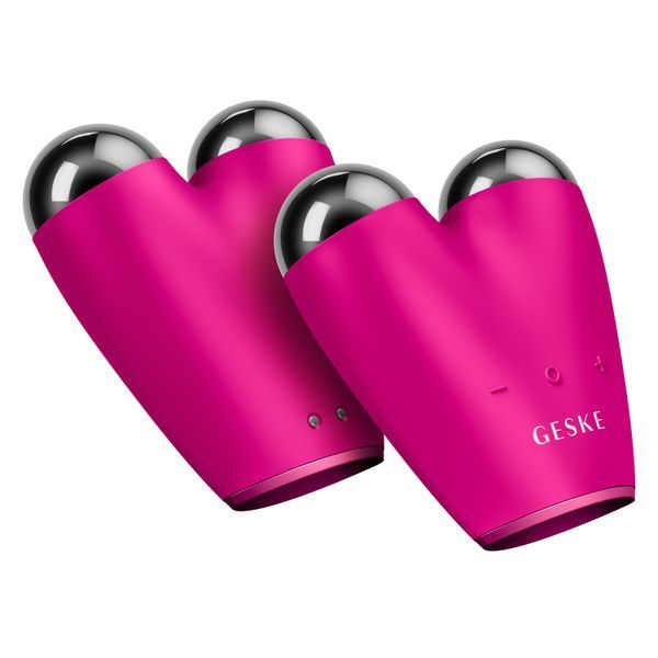 Микротоковый подтягиватель лица GESKE MicroCurrent Face-Lifter 6в1 magenta HB0131 фото