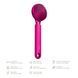 Ультразвукова щітка для всього тіла GESKE Sonic Full-Body Brush&Intensive Exfoliator 8в1 magenta HB0377 фото 2